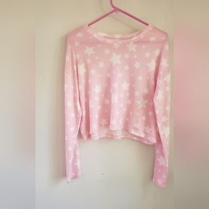 Girls pink long sleeve shirt